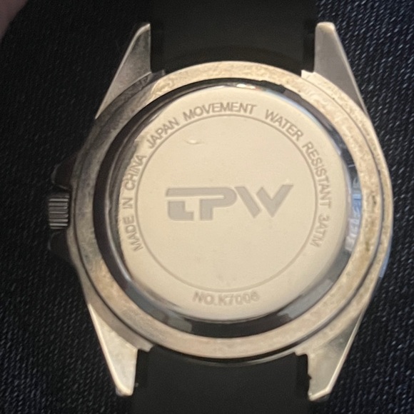 New Seal Black and Red Quartz Watch Men Adjustable Strap Rolex Style . - Picture 2 of 9